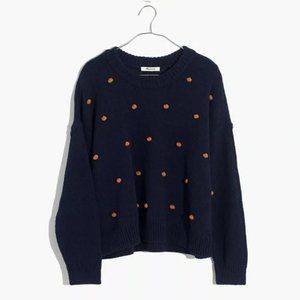 Madewell Wellesley Bobble Pullover Sweater, M
